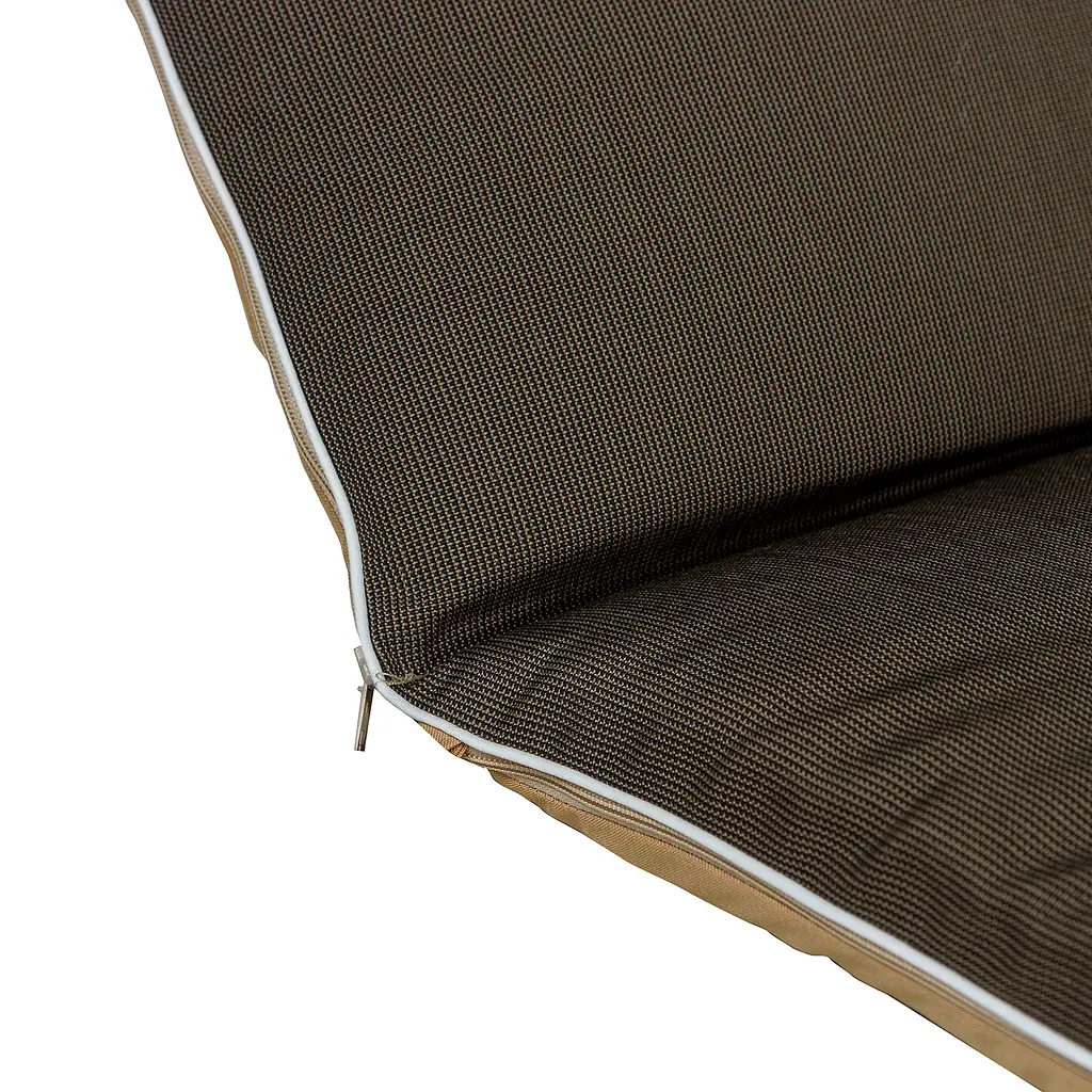 Матрац для шезлонга Ost-Fran Trio тексілк сірий меланж кавовий меланж FL-709/700, 189x58x5 см - фото 3