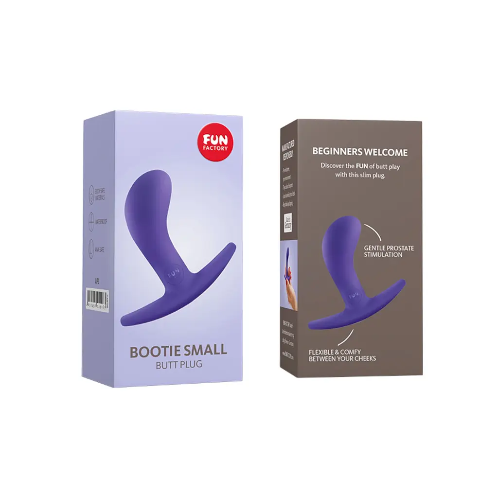 Анальна пробка Fun Factory Bootie Small 7.6 см (фіолетовий) - фото 5