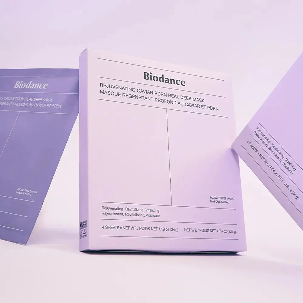 Омолоджувальна маска з ікрою та PDRN Biodance Rejuvenating Caviar PDRN Real Deep Mask 4 шт. - фото 7