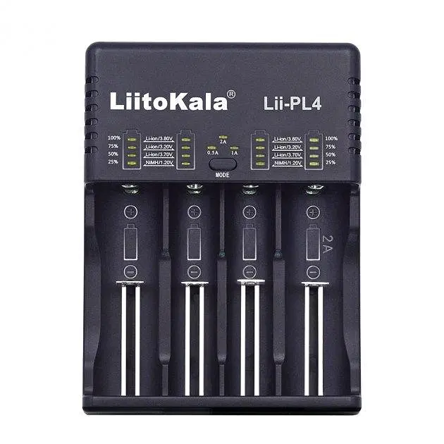 Зарядний пристрій для акумуляторів Liito Kala Lii-PL4 4 каналу