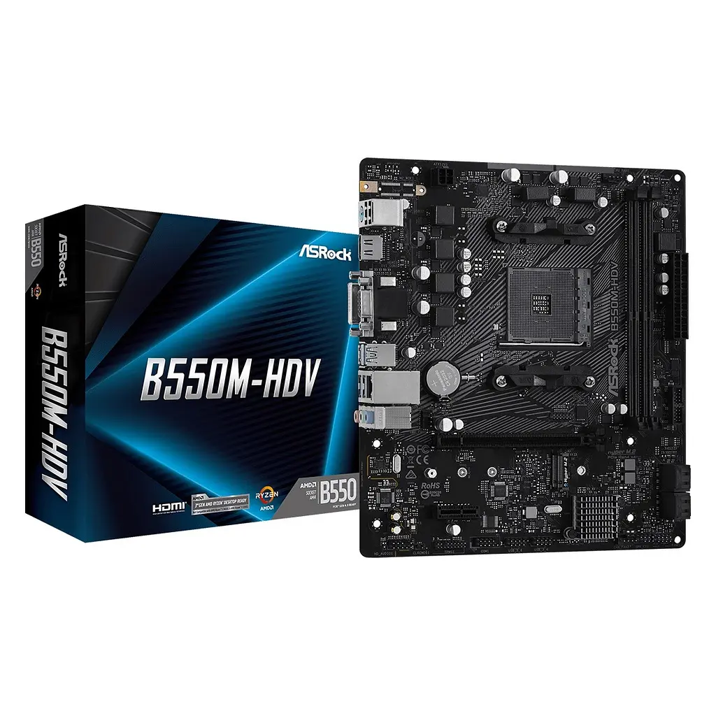 Материнська плата ASRock B550M-HDV Socket AM4 - фото 5