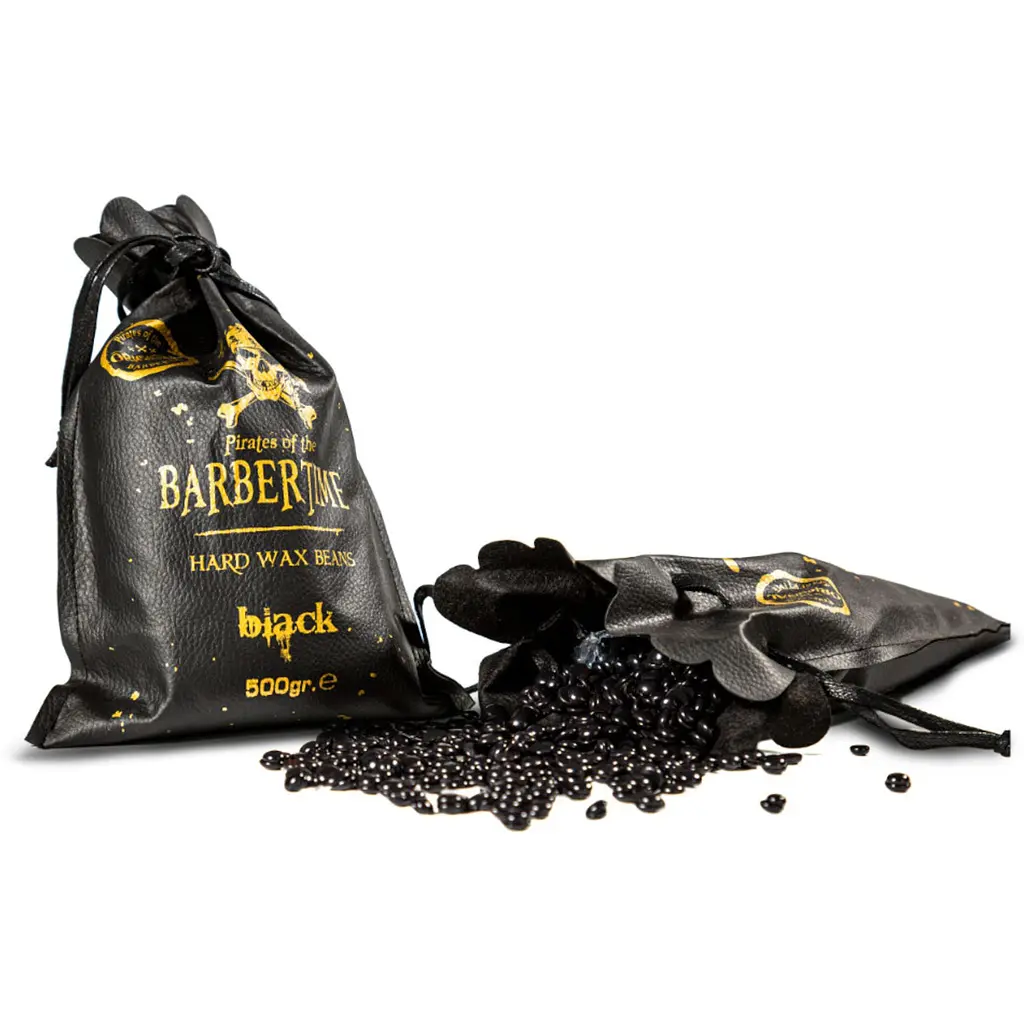 Твердый воск для депиляции Barbertime Hard Wax Beans Black 500 г - фото 2