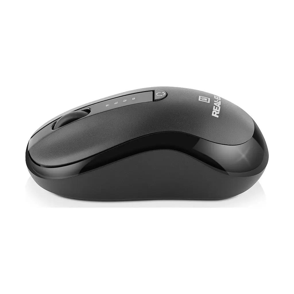 Мишка REAL-EL RM-450W Wireless/Bluetooth Black/Gray (EL123200046) - фото 6