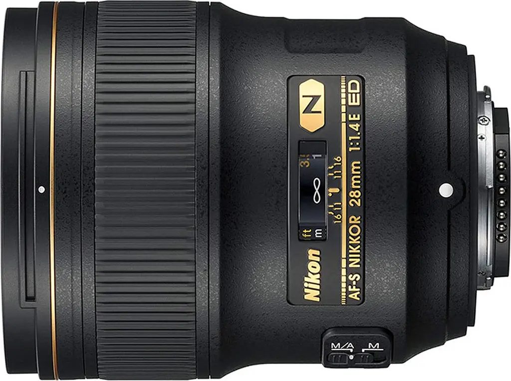 Об'єктив Nikon AF-S NIKKOR 28mm f/1.4E ED (JAA140DA) [87474] - фото 4