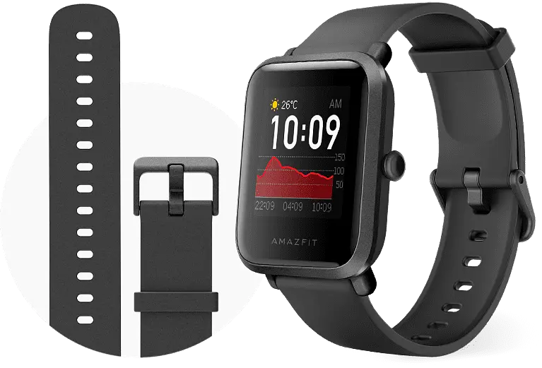 Смарт-часы Amazfit Bip S Black A1821 - фото 2