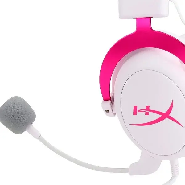 Ігрові навушники з мікрофоном HyperX Cloud II (KHX-HSCP-PK) рожеві - фото 7