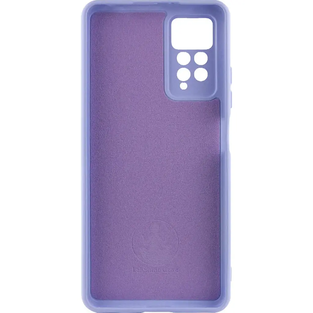 Чохол Silicone Cover Full Camera для Xiaomi Redmi Note 11 Pro 4G/5G 12 Pro 4G Lilac [87883] - фото 3