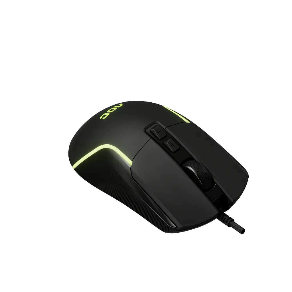 Мишка AOC GM170B LED USB Black (GM170B/LA) - фото 10