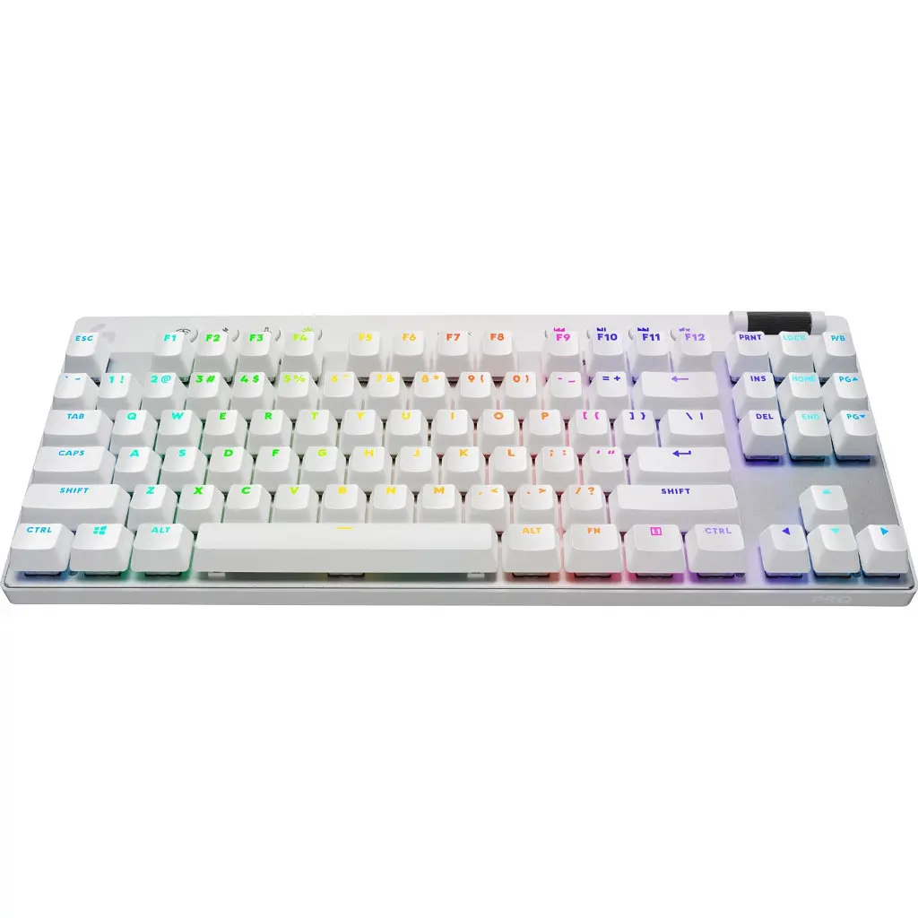 Клавіатура Logitech G PRO X TKL Lightspeed Tactile USB UA White (920-012148) - фото 2