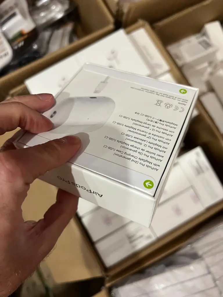 Беспроводные Наушники AirPods Pro 2 (MQD83) Белые - фото 7