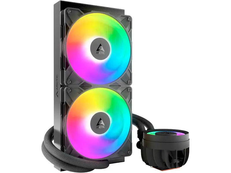 Водяне охолодження ARCTIC Liquid Freezer III Pro 280 A-RGB Black (ACFRE00183A) - фото 2