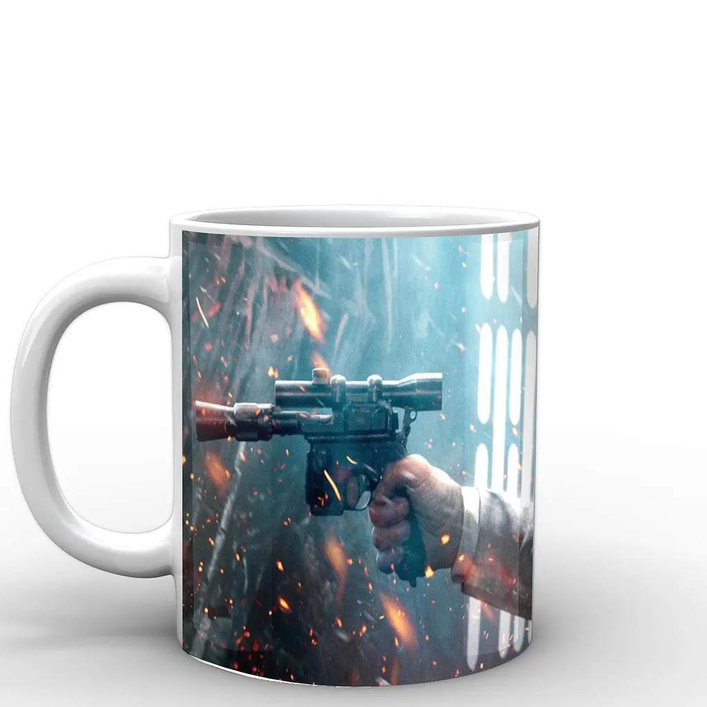 Кружка GeekLand Star Wars Solo SW.002.42 330 мл белая - фото 2