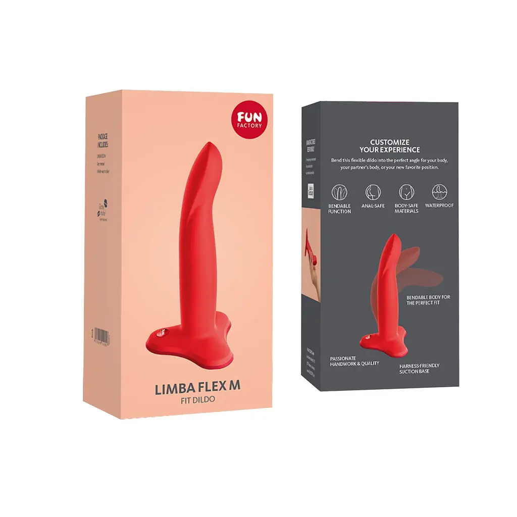 Фалоімітатор Fun Factory Limba Flex M, 18 см - фото 10