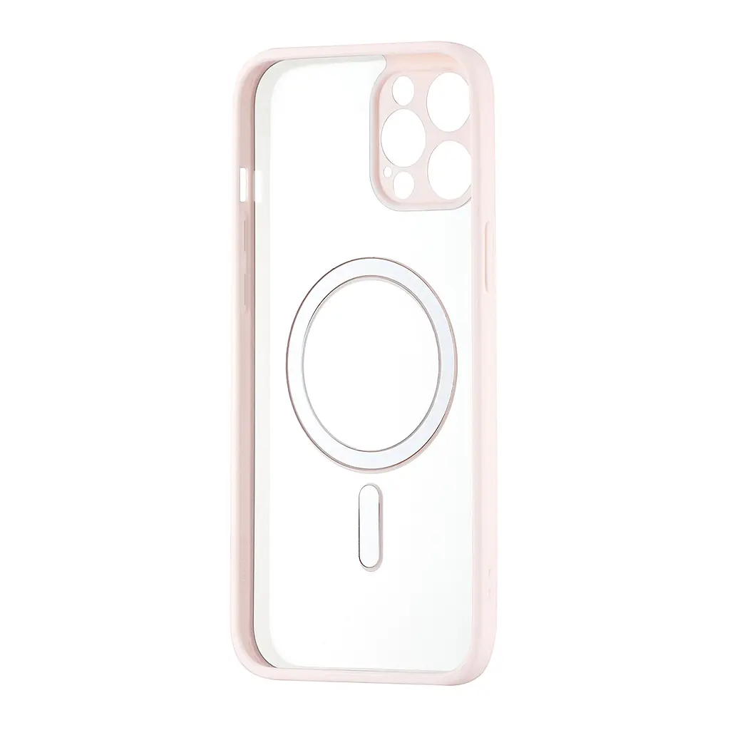 Чохол Color Edge with MagSafe (Protected Camera) iPhone 12 Pro Max Pink - фото 3