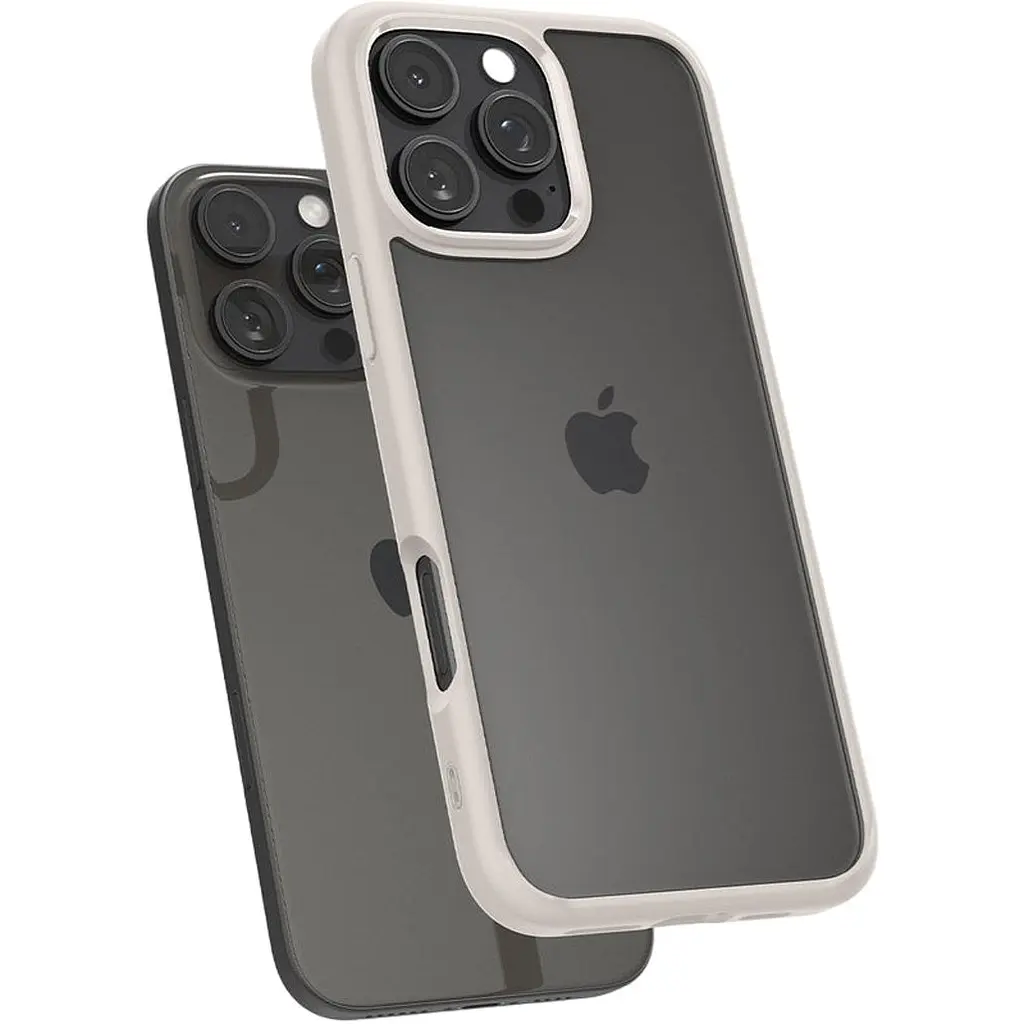Чохол Spigen Ultra Hybrid для Apple iPhone 16 Pro Natural Titanium (ACS08127) [117932] - фото 5