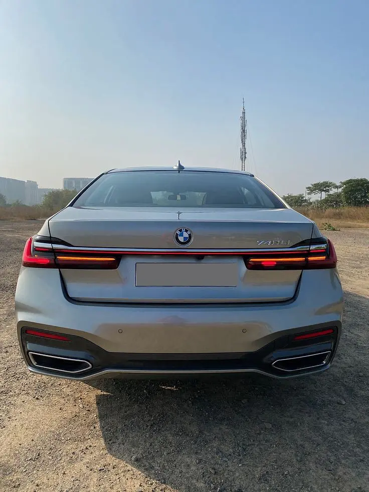 Емблема напис 740Li для Bmw (Хром) 225х27 мм (на скотчі) 51147187129 - фото 3