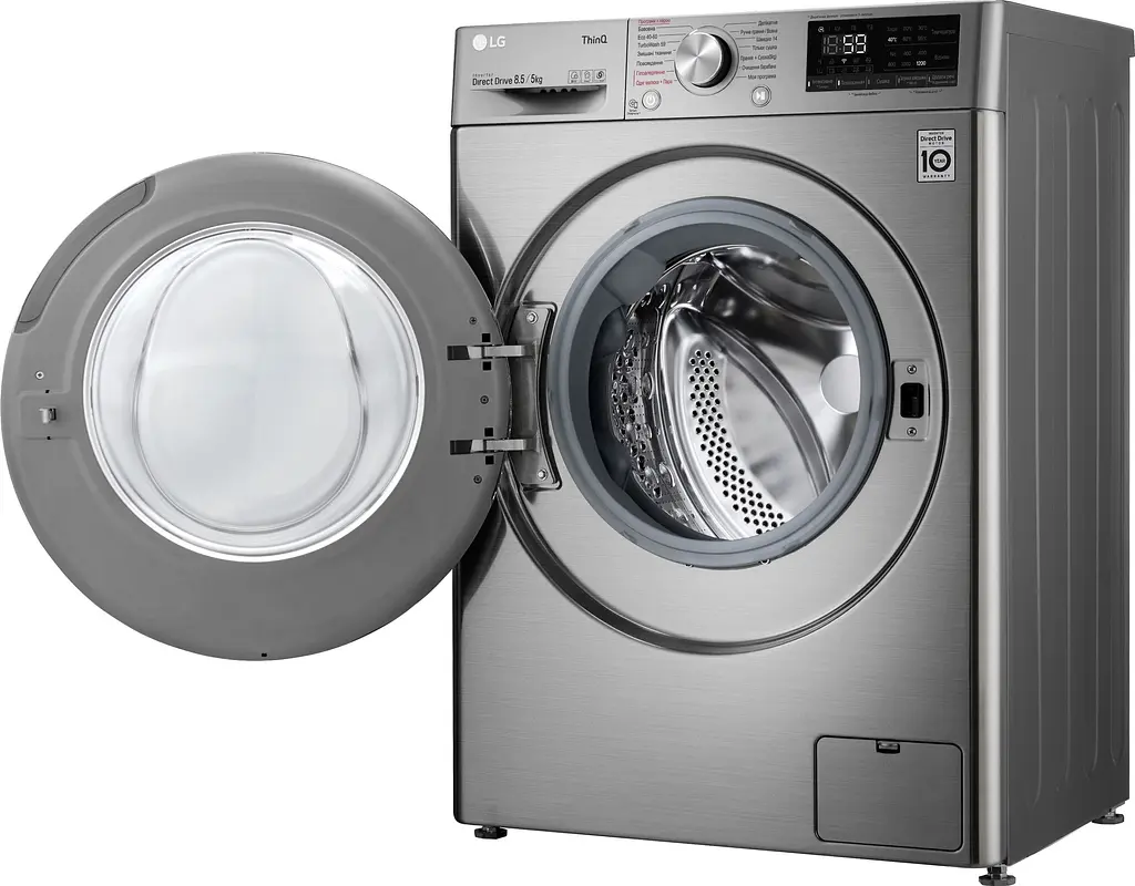 Пральна машина LG F2V5GG9T з сушкою - фото 7