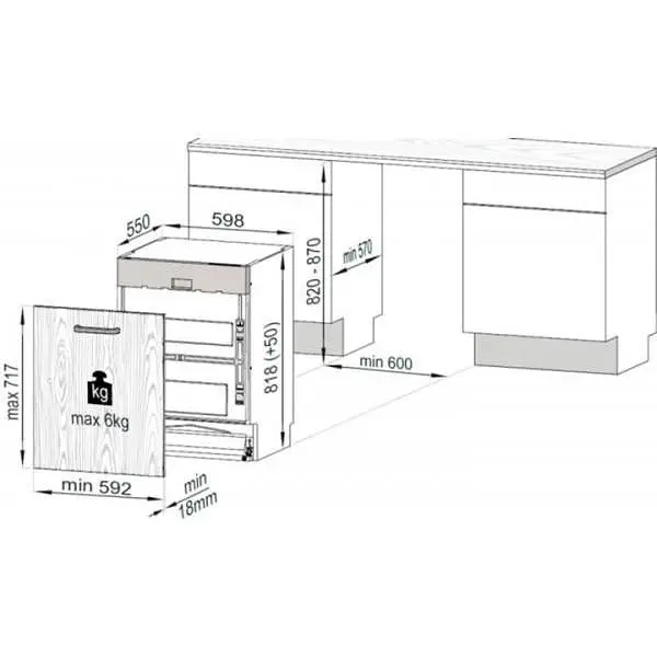Посудомоечная машина Beko DIN34322 - фото 4