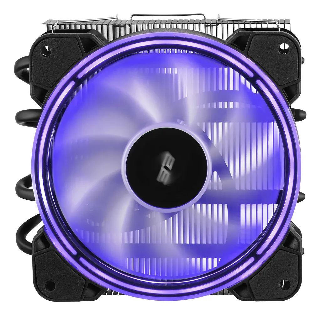 2E Gaming Процесорний кулер Air Cool AC120T4-ARGB, LGA1851, 1700, 1200, 115x, 1366, AM5, AM4, AM3, AM3+, 4pin PWM, 3pin +5VARGB, TDP 130W - фото 5