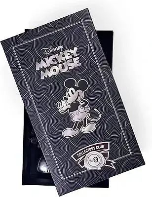 Колекційна м'яка іграшка Міккі Маус Disney Mickey Mouse Simba Collectors Club №9 Silver Edition 30 см срібляста (SKU-260) - фото 6