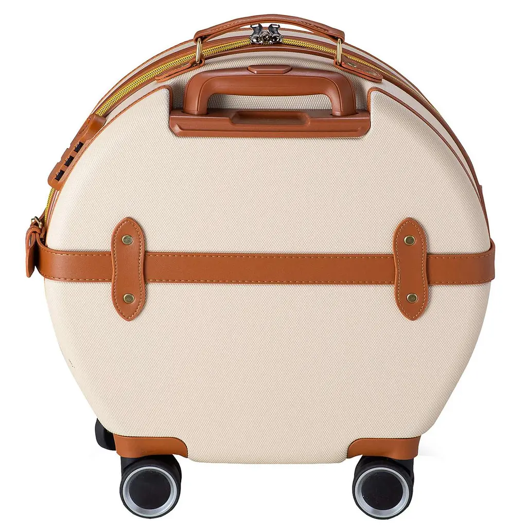 Валіза Semi Line 20" S Ecru/Brown (T5670-2) - фото 6