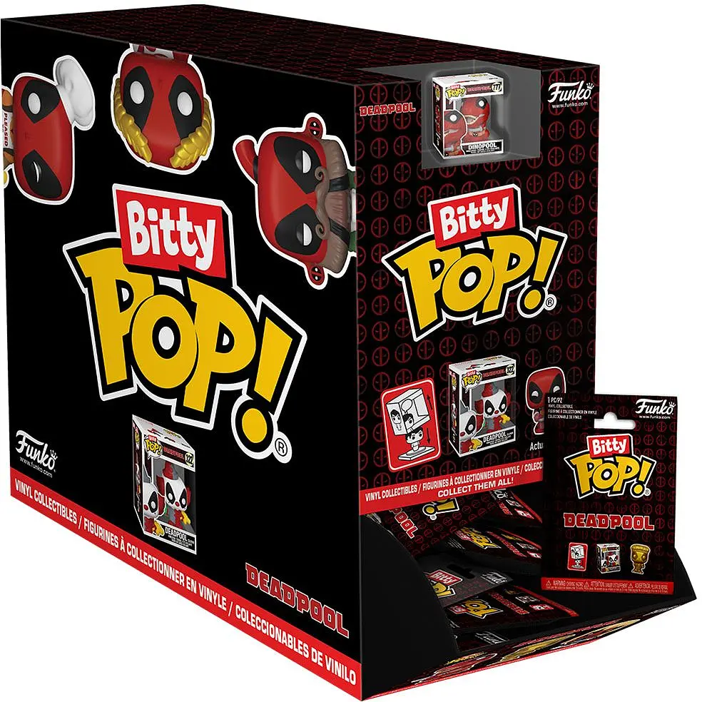 ІІгрова фігурка Funko Pop! Bitty Pop Deadpool (84964)   - фото 4