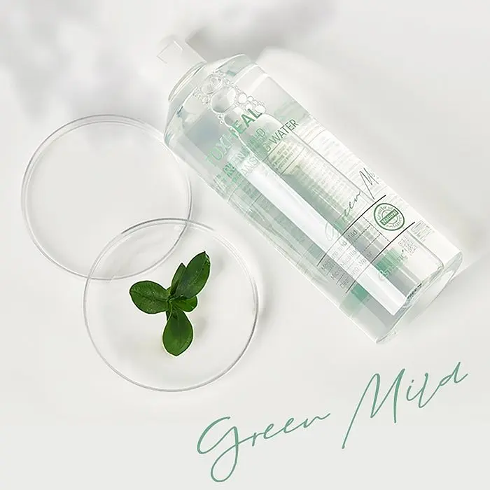 Рідина для зняття макіяжу Toxheal Green Mild Cleansing Water Esthetic House 530 мл - фото 2