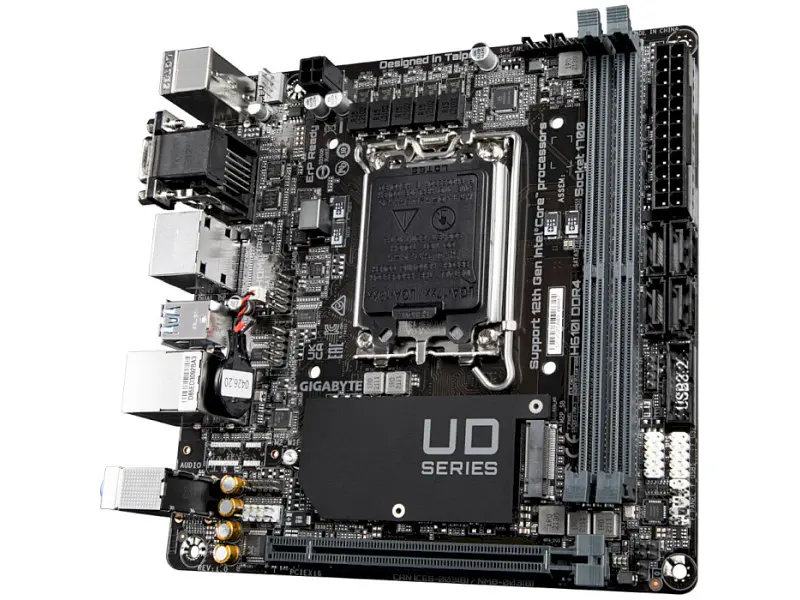 Материнська плата Gigabyte H610I DDR4 - фото 3