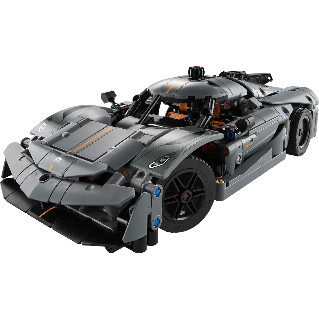 Конструктор LEGO Technic Koenigsegg Jesko Absolut - сірий гіперкар 801 деталей (42173) - фото 3