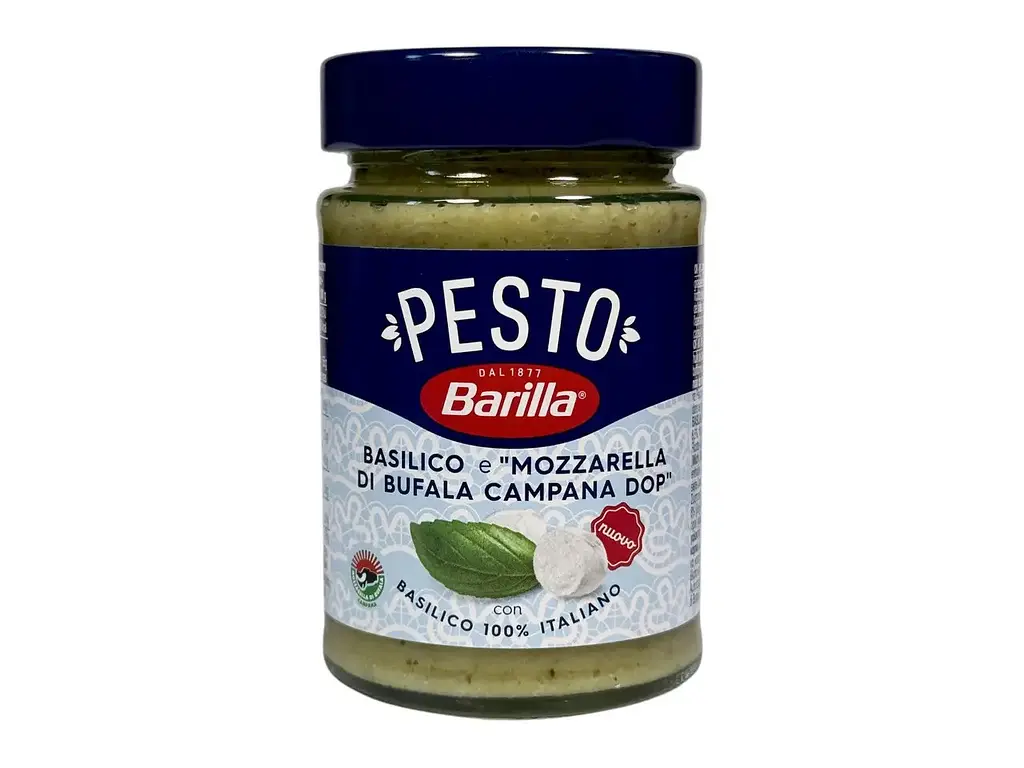 Соус песто Barilla Basilico e mozzarella di bufala compana dop 190 г
