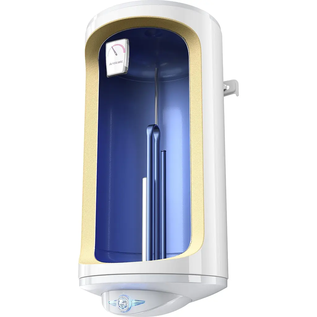 Водонагрівач TESY Anticalc Slim GCV 503816D B14 TBRC 50 л, 1.6 кВт, сухий ТЕН, вертикальний, Slim, білий (304846) - фото 2