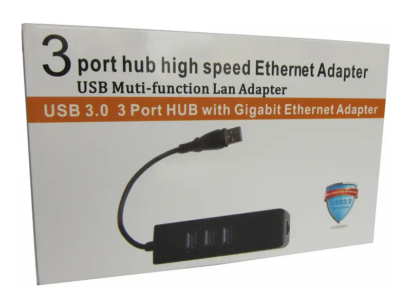 Мультипортовий адаптер Dynamode USB-C 3.1 RJ-45 + 3-Port (USB3.1-TYPEC-RJ45-HUB3) - фото 7