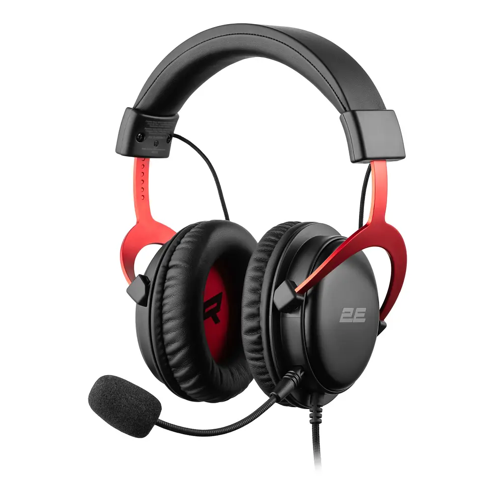 Навушники ігрові з мікрофоном 2E GAMING HG355 Black 7.1, mini-jack/dual 3.5 мм/USB-A, 1.5/1.5/0.2м