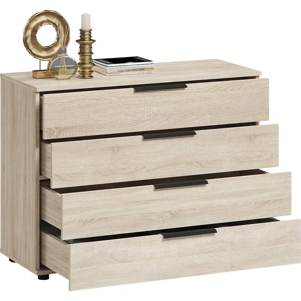 Комод Orange-Line Лира 110 1100x450x840 мм Дуб сонома - фото 2