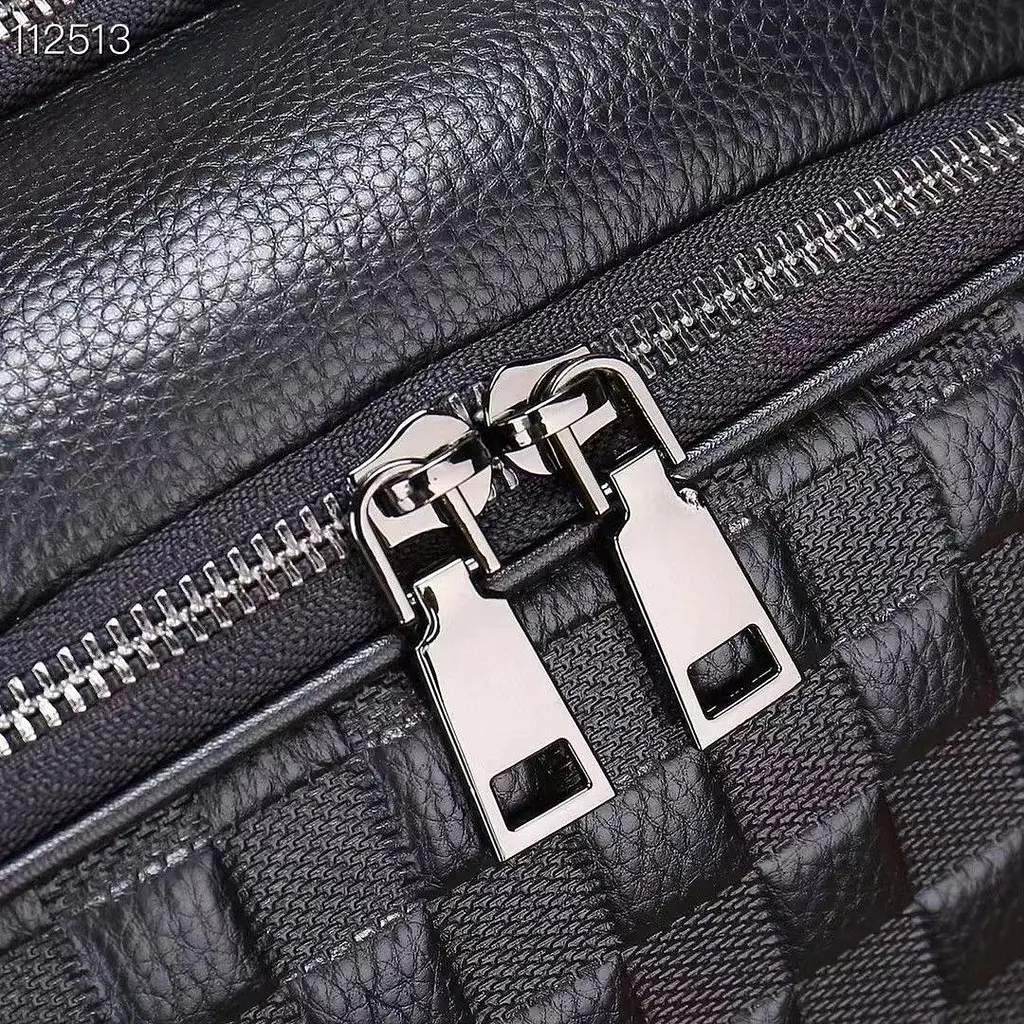 Рюкзак чоловічий шкіряний міський для ноутбука та документів Tiding Bag 13292 чорний - фото 8