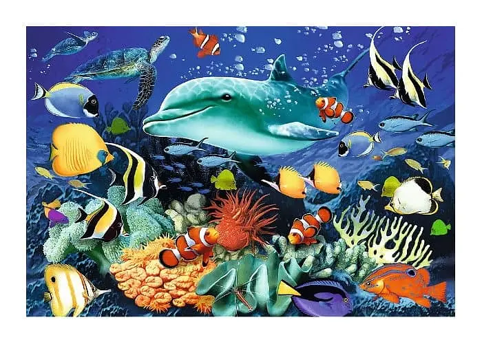 Пазл Trefl деревянный фигурный Морская жизнь 500+1 эл. (20153) - фото 2
