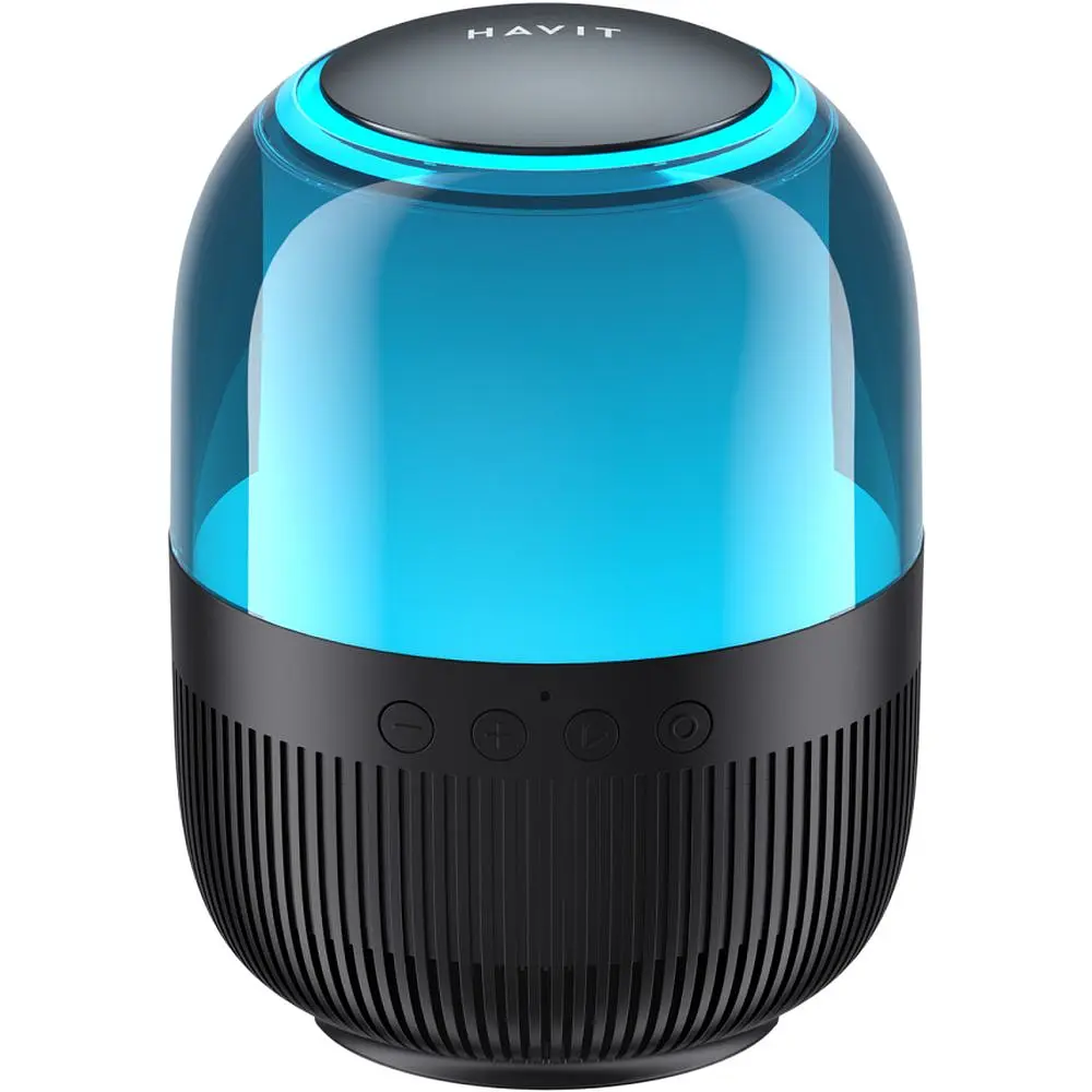 Портативная колонка Havit HV-SK889BT 7W RGB black (HV-SK889BT) - фото 3