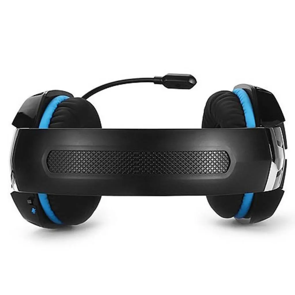 Навушники REAL-EL GDX-7500 black-blue - фото 3