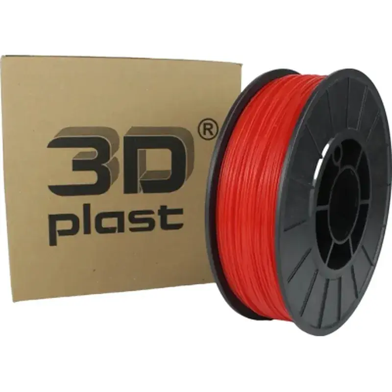 Пластик для 3D-принтера 3Dplast PLA 1.75мм, 0.85кг, red (3DPLA17508RD) - фото 2