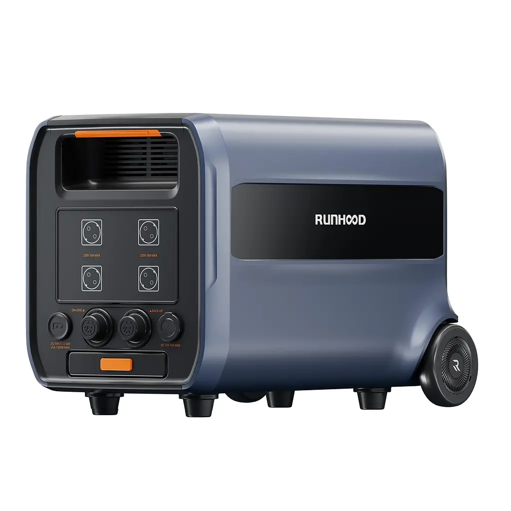 Портативна зарядна станція Runhood F-2400 LiFePO4, 2400 Вт/ч 2400 Вт (F2400) - фото 4