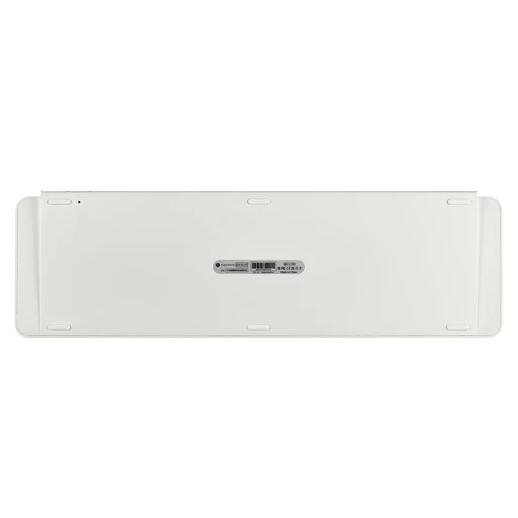 Клавіатура мембрана B6 Pro, USB/WL/BT, ivory white Keychron teh0013835 - фото 3