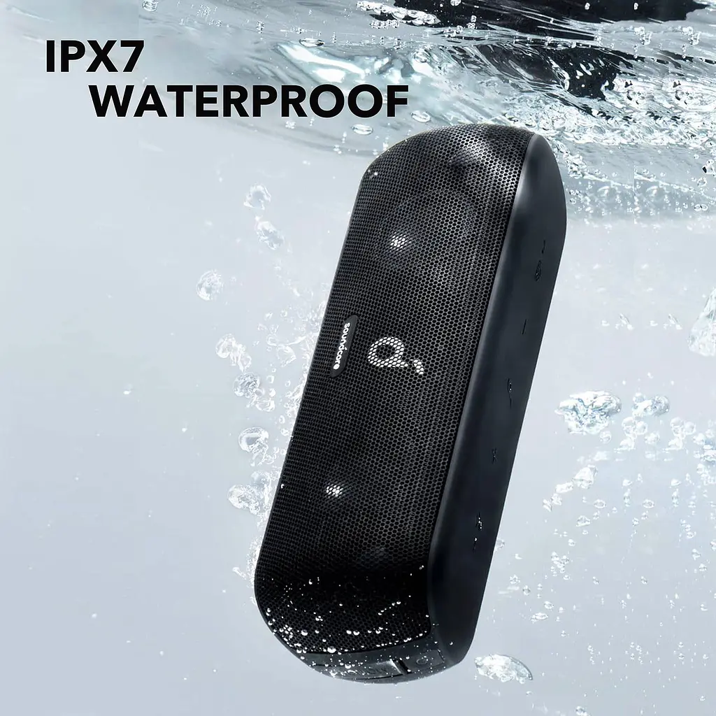 Портативна акустика Anker SoundCore Motion+ Black (A3116011) [159313] - фото 8