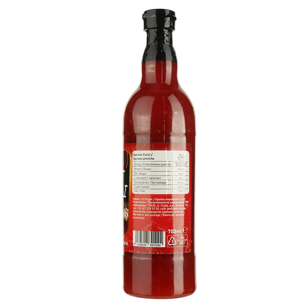 Соус Mai-Tai Sweet Chilli Sauce Hot 700 мл - фото 3