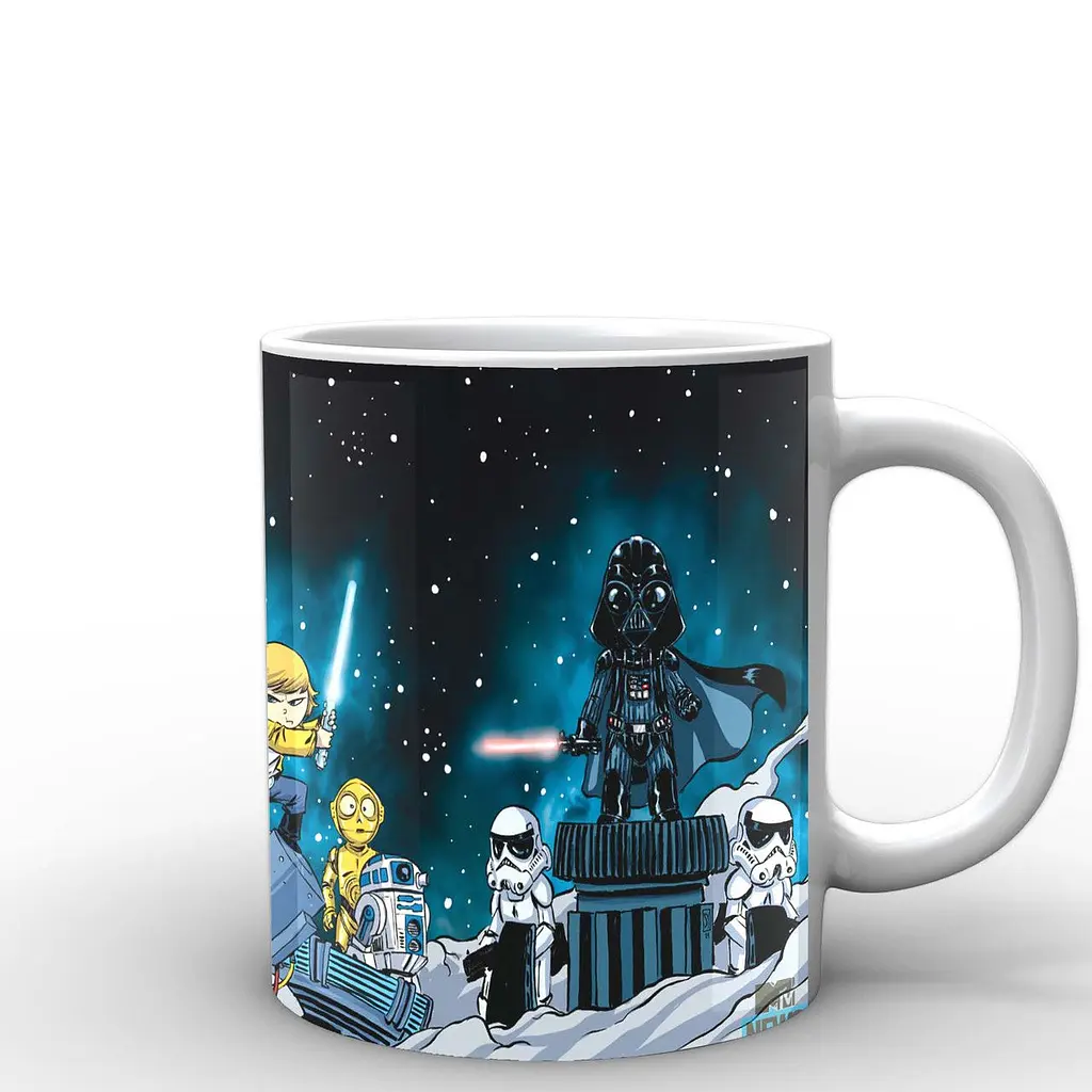 Кружка GeekLand Star Wars аниме SW.002.05 330 мл белая - фото 3