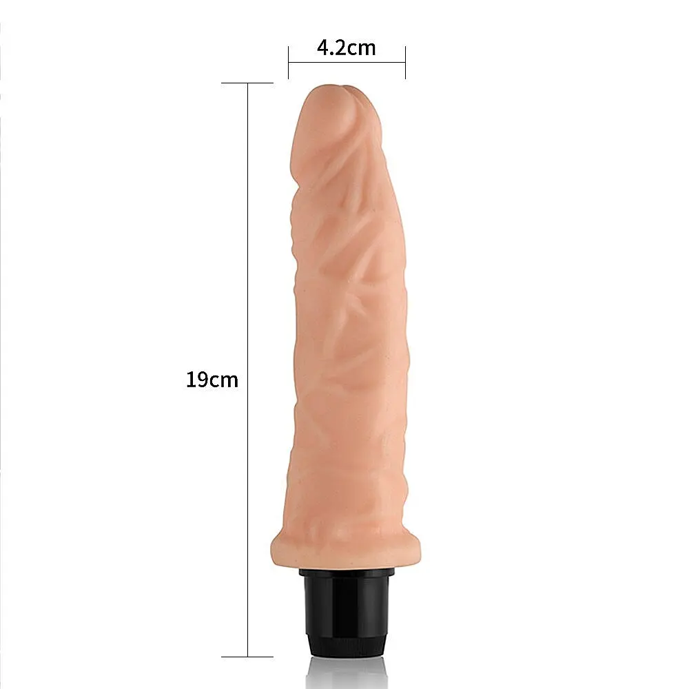 Реалістичний вібратор Xtreme Feel Vibrator Flesh 7.5" - фото 5