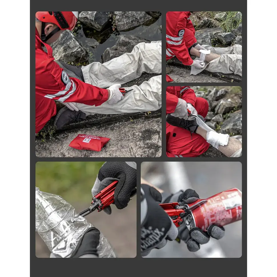 Мультитул Nextorch Pioneer MT20, красный - фото 9