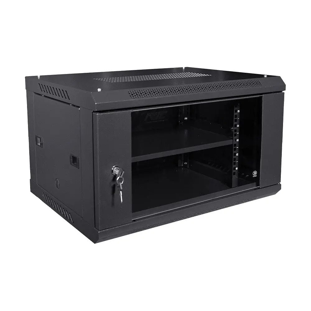 Комутаційна шафа NVC-6U/600x450x350 Black (25-00067) - фото 3