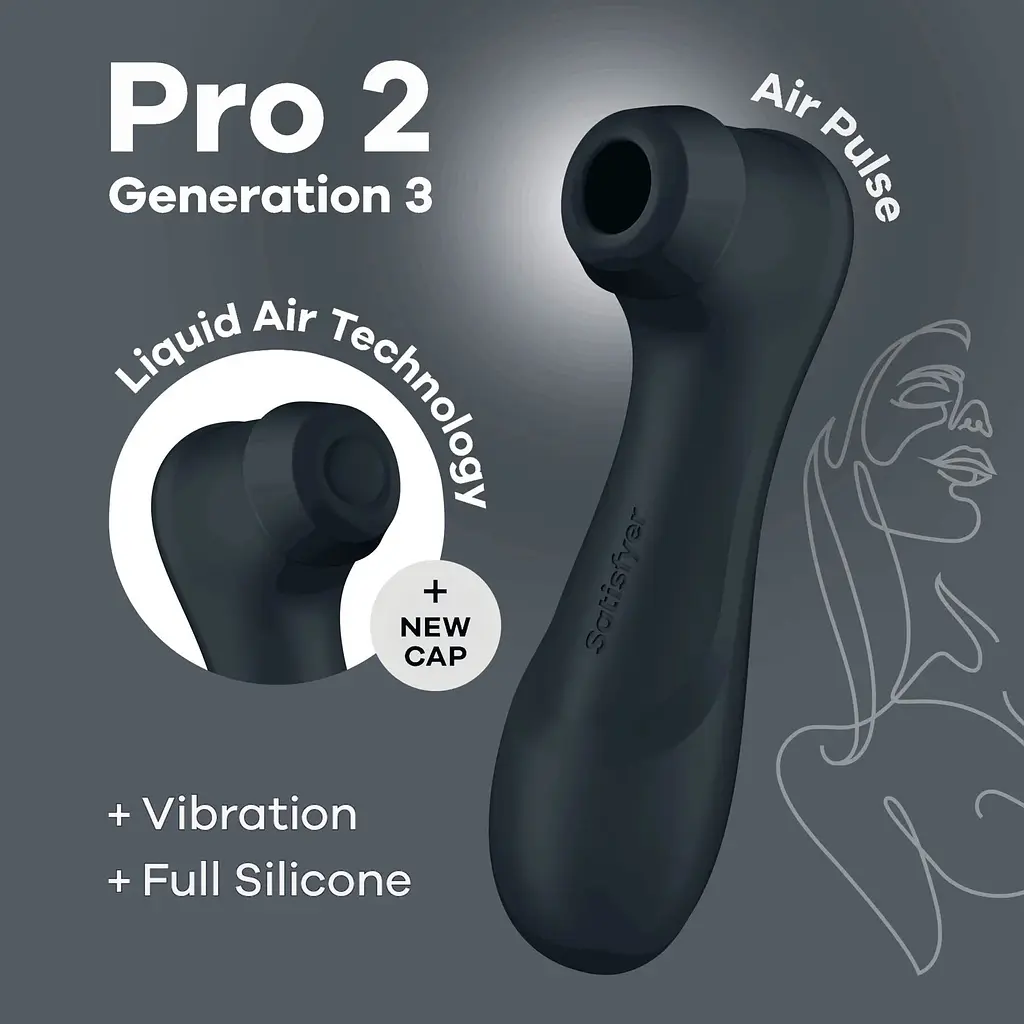 Вакуумний стимулятор Satisfyer Pro 2 Generation 3 - фото 3