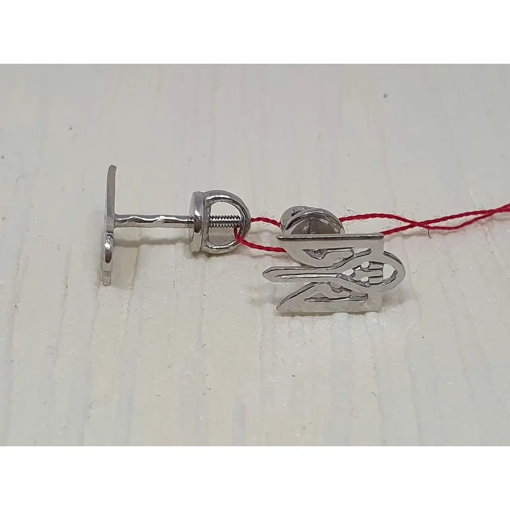 Срібні сережки-пуссети Містер Твістер. 2075Р ТРИЗУБ - фото 3