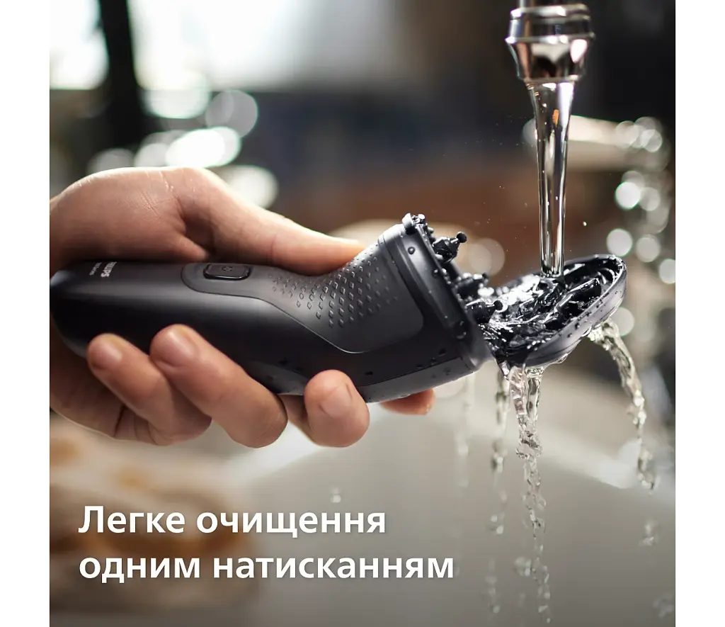 Электробритва Philips Series 1000 черная (S1141/00) - фото 5